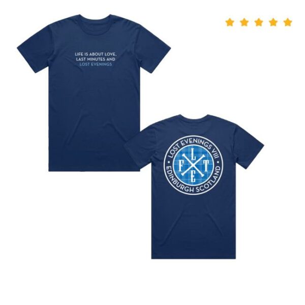 Frank Turner Shop Merch Lost Evenings Viii Tartan T-Shirt