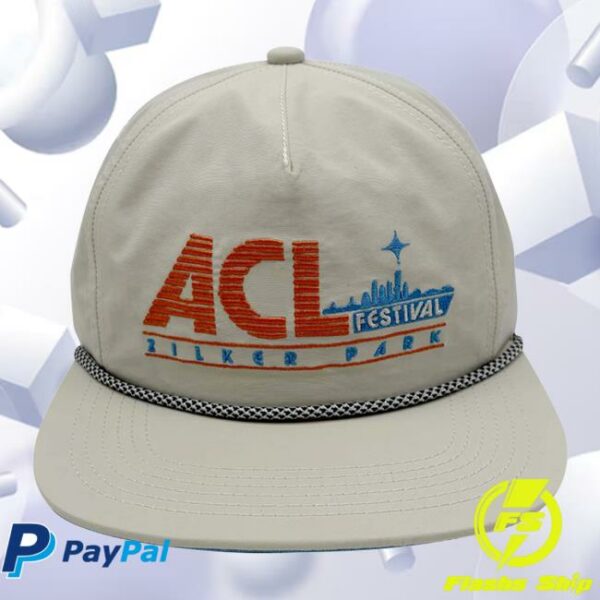 Acl Festival Merch Store Stripes Rope Hat