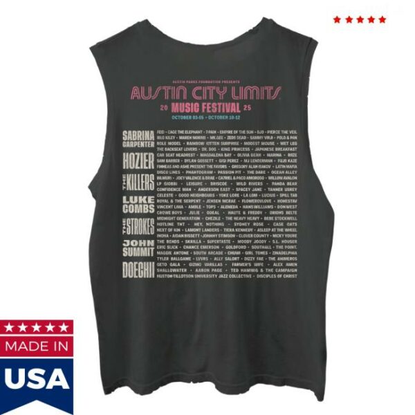 Acl Festival Merch Store Women’s Paddling Lineup Tank