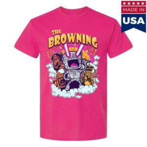 Fixt Store Merch The Browning Robot Kids Shirt Fixt Store Merch The Browning Robot Kids Shirt