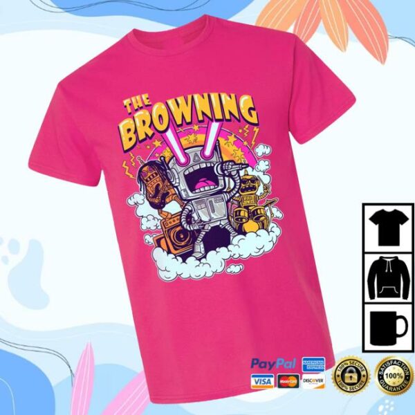 Fixt Store Merch The Browning Robot Kids Shirt
