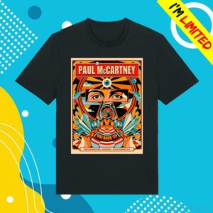 Paul Mccartney Merch Got Back 2025 Santa Barbara Event T-Shirt