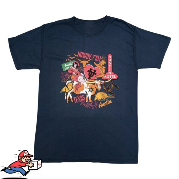 Universitycoop Store Merch Texas Longhorns Austin Icons Comfortwash Tee