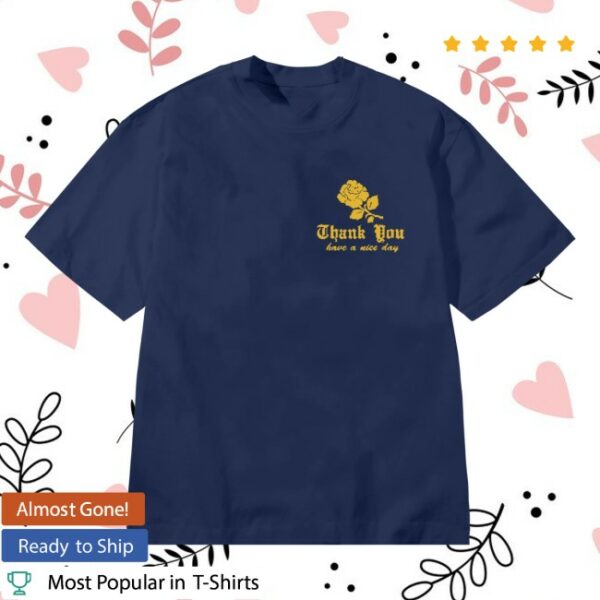 Market Studios Store Merch Thank You Needlepoint T-Shirt