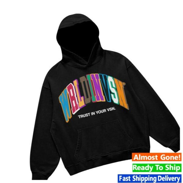 Wrldinvsn Store Merch Limited Edition Big Arch Premium Hoodie