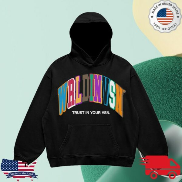 Wrldinvsn Store Merch Limited Edition Big Arch Premium Hoodie