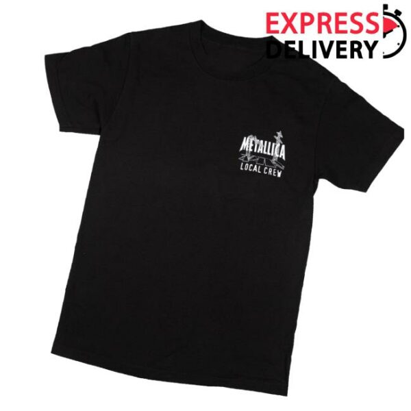 Metallica Merch Load Stage Local Crew T-Shirt