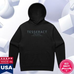 Tesseract Band Merch Store Polaris 10 Year Anniversary Hoodie Black