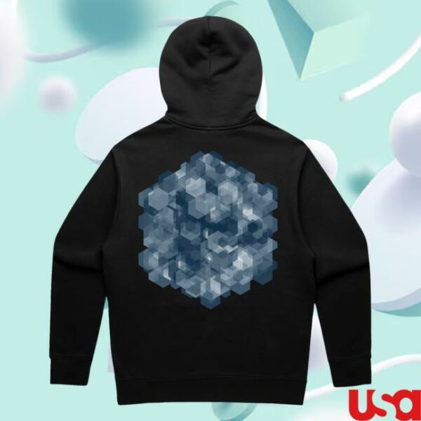 Tesseract Band Merch Store Polaris 10 Year Anniversary Hoodie Black