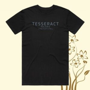 Tesseract Band Merch Store Polaris 10 Year Anniversary T-Shirt Black