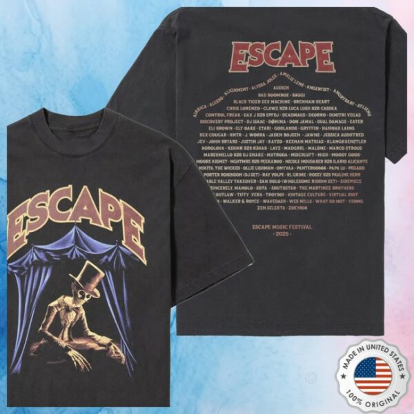 Insomniac Shop Store Merch Last Act Lineup SS Tee