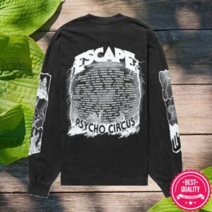 Insomniac Shop Store Merch Escape Skull Lineup LS Tee