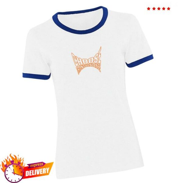 Making Time Is Rad Merch Store Choose Transcendence Baby Tee White