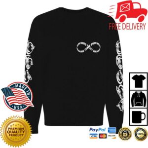 Making Time Is Rad Merch Store Choose Transcendence Crewneck Black