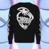 kenny Making Time Is Rad Merch Store Choose Transcendence Crewneck Blacka