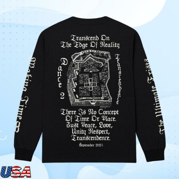 Making Time Is Rad Merch Store Transcend Reality Long Sleeve Black