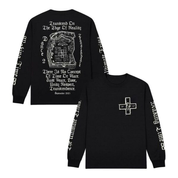Making Time Is Rad Merch Store Transcend Reality Long Sleeve Black