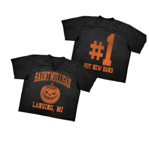 Hot Mulligan Merch Store Haunt Mulligan Crop Jersey