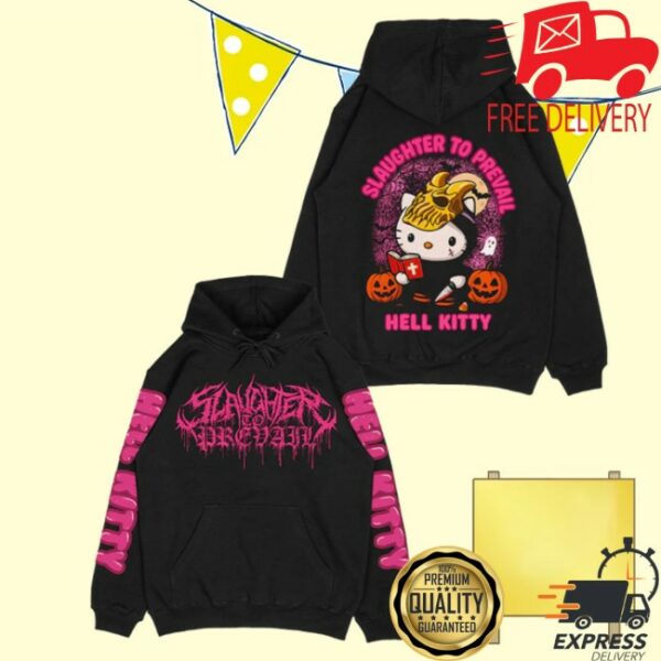 Firstblood Store Merch Slaughter To Prevail – Hell Kitty Halloween – Hoodie