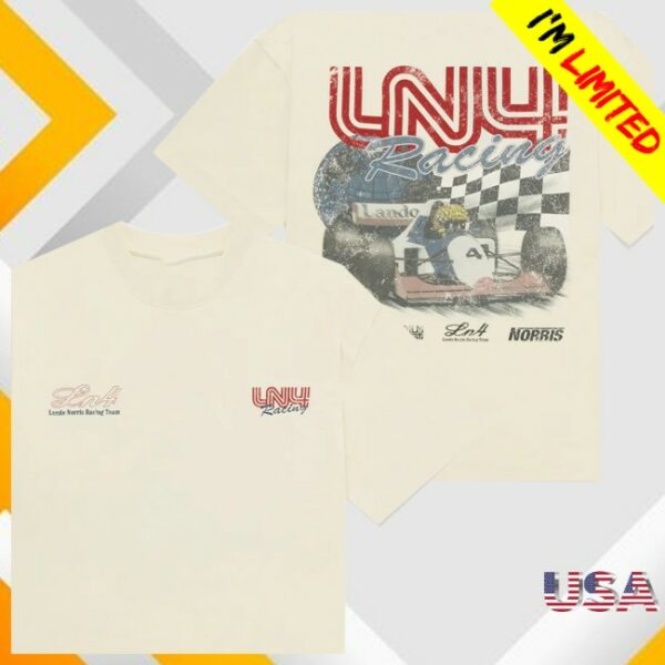 Lando Norris Store Merch Faded Graphic Tee