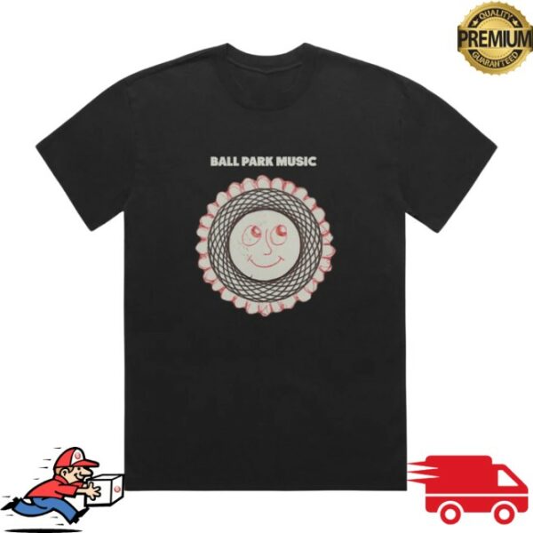 Merch Jungle Store Merch Ball Park Music Smiley Tee