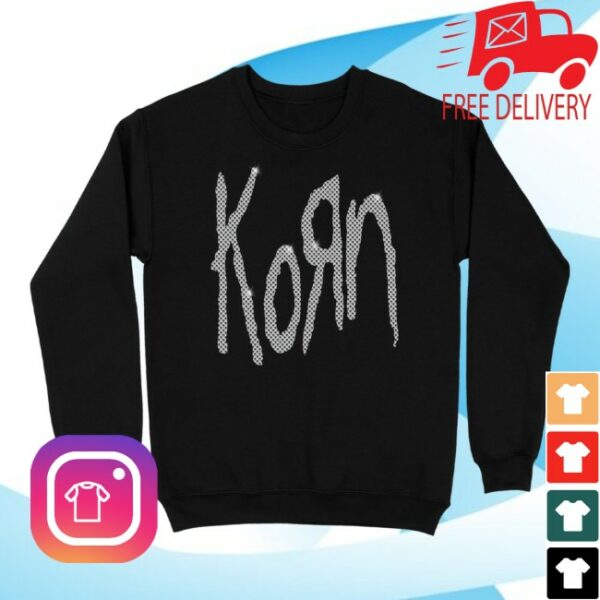 Korn Store Merch 30 Rhinestone Crewneck