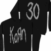 korn store merch 30 rhinestone crewneck sd