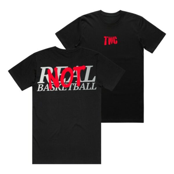 Shopthenextchapter Store Merch Not Real Basketball T-Shirt