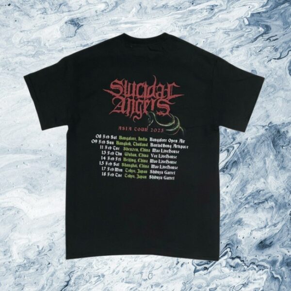 Area-23 Store Merch Suicidal Angels Short Sleeve T-Shirt