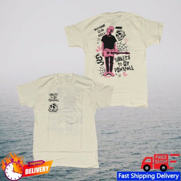 Area-23 Store Merch Machine Gun Kelly Short Sleeve T-Shirt