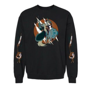 Sharkrobot Merch Store Andrealphus And Stella Halloween Slasher Crewneck Sweatshirt Sharkrobot Merch Store Andrealphus And Stella Halloween Slasher Crewneck Sweatshirt
