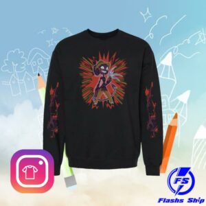 Sharkrobot Merch Store Barbie Wire Halloween Slasher Crewneck Sweatshirt Sharkrobot Merch Store Barbie Wire Halloween Slasher Crewneck Sweatshirt