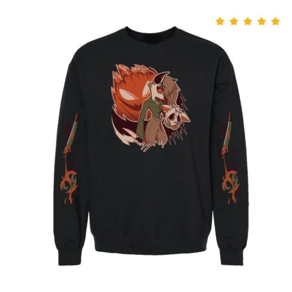Sharkrobot Merch Store Loona Halloween Slasher Crewneck Sweatshirt