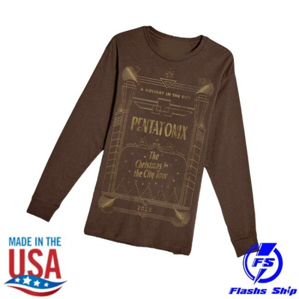 Ptx Official Shop Merch Ptx In The City Brown Long Sleeve