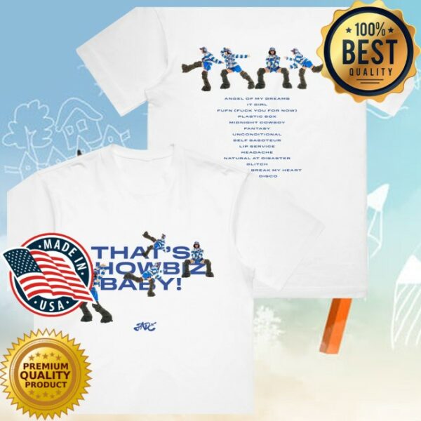 Jade Official Store Merch Figures Showbiz Tracklist T-Shirt