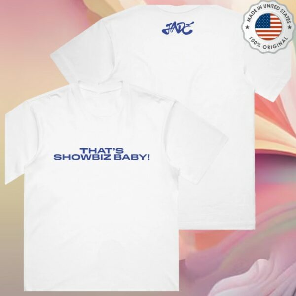 Jade Official Store Merch That’s Showbiz Baby White T-Shirt