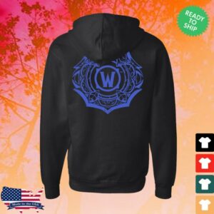 Blizzard Store Merch World Of Warcraft Midnight Darkheart Full Zip Hoodie