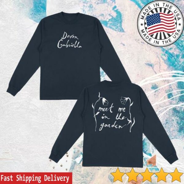 Devon Gabriella Merch Store Meet Me In The Garden Long Sleeve