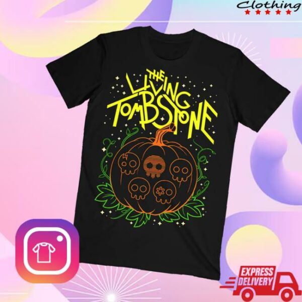 The Living Tombstone Merch Store The Jack O Lantern Tee