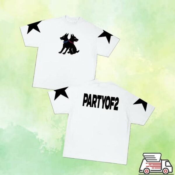 Def Jam Shop Merch Partyof2 White T-Shirt