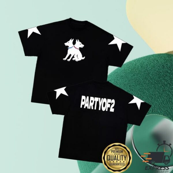 Def Jam Shop Merch Partyof2 Black T-Shirt