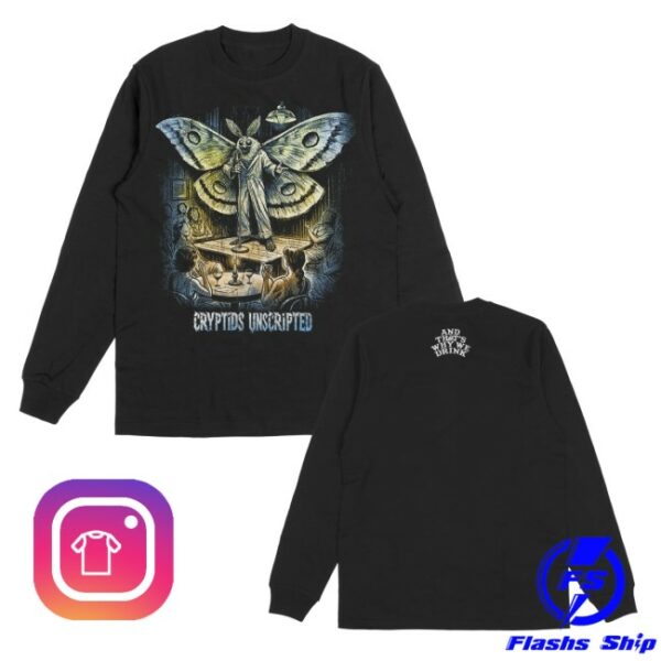 Atwwd Merch Store Cryptids Unscripted Black Long Sleeve