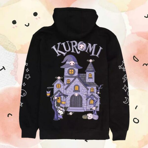 Hot Topic Merch Store Kuromi’s Mischief Mansion Hoodie