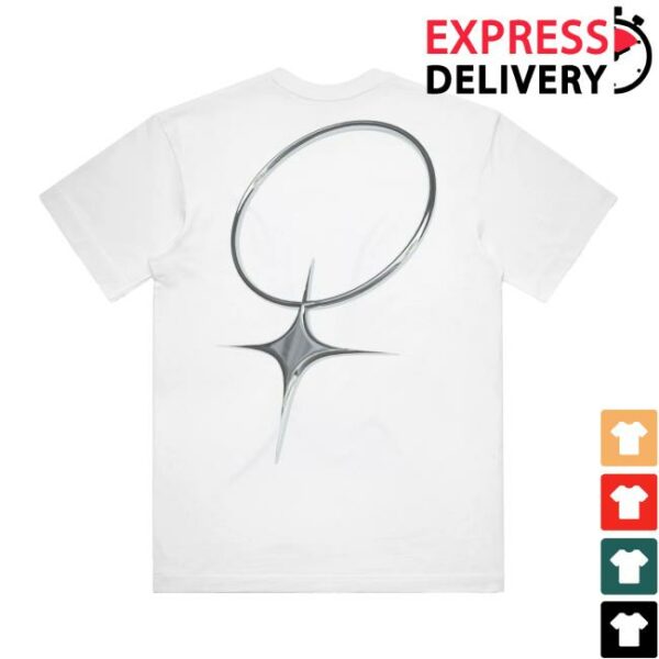 Jade Official Merch Store Jade Chrome Logo White T-Shirt