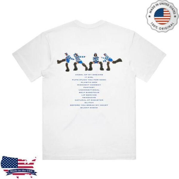 Jade Official Merch Store That’s Showbiz Baby Figures Tracklisting Tee