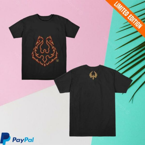 Blizzard Gear Shop Merch World Of Warcraft Midnight Liadrin Black T-Shirt