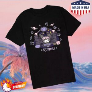 Hot Topic Shop Merch Kuromi’s Mischief Mansion Puff Print T-Shirt
