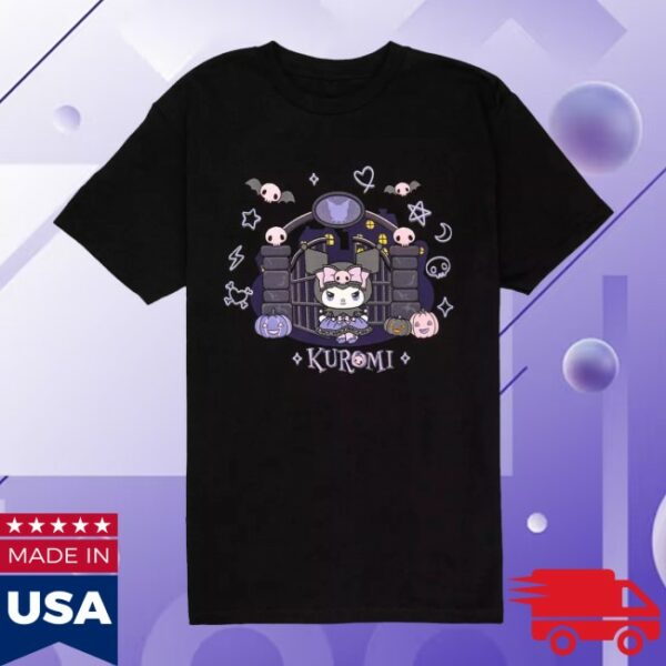 Hot Topic Shop Merch Kuromi’s Mischief Mansion Puff Print T-Shirt