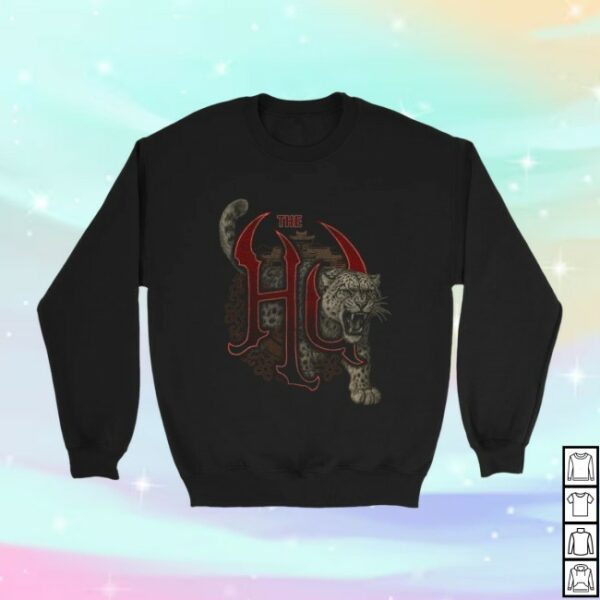 The Un Official Store Merch Snow Leopard Crewneck Sweatshirt