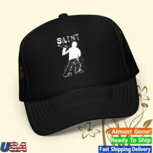 Silent Store Merch Silent Bottle Job Mesh Trucker Cap